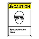 ANSI Eye Protection Area Sign